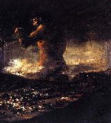 Francisco de Goya El coloso Spain oil painting artist
